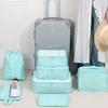 652F Seven-Piece Storage Suit Travel Clothes Storage Pouches with Drawstring Bags