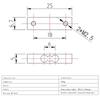 High Precision Aluminum Alloy Weighing Sensor Load Cell HY-199M 500g Weight Pressure Sensor for Electronic Platform Scale
