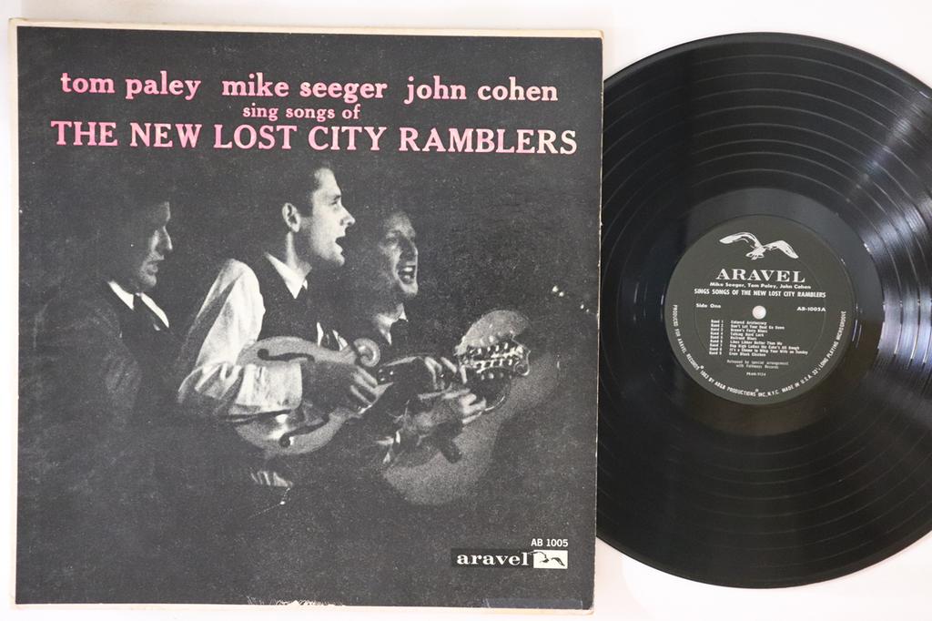 LP Schallplatte MIKE SEEGER TOM PALEY JOHN COHEN Singen Lieder der New Lost City Ram AB1005 ARAVEL 1963 US Folk Gebraucht