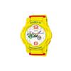 Série BABY-G cor contrastante vibrante estilo rua movimento a quartzo relógio japonês e coreano relógio feminino mostrador branco BGA-180-9BPR