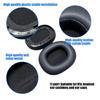 2Pieces Foam Ear Pad Engineered for H1s Over Ear Headphones Earpads Optimal Comfort and Enhances Audios Experience