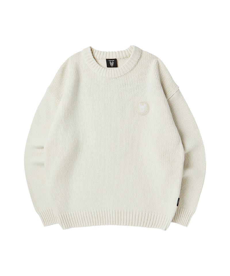 LIFEWORK Wappen Intarsia Crewneck Knit