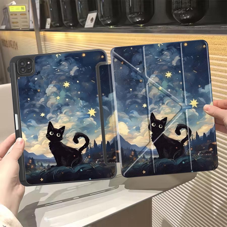 Tablet Case For iPad Air 4 5 M3 M2 1 2 M4 11inch Pro 2025 Mini 6 7 Pro 11th 10th 9th 8th 7th 12.9inch Holder Cover Cute Cartoon