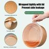 25pcs Kraft Paper Bowls Cups Fruit Salad Bowl Kraft Containers Salad Food Prep Kraft Box Cream Ice Snack Storage 500/750/1000ml