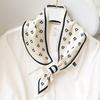 2025 Neckerchief Female Luxury Square Scarf for Women Silk Shawl Satin Hijab Fashion Wraps Hair Bands Ribbon Headband Bandana