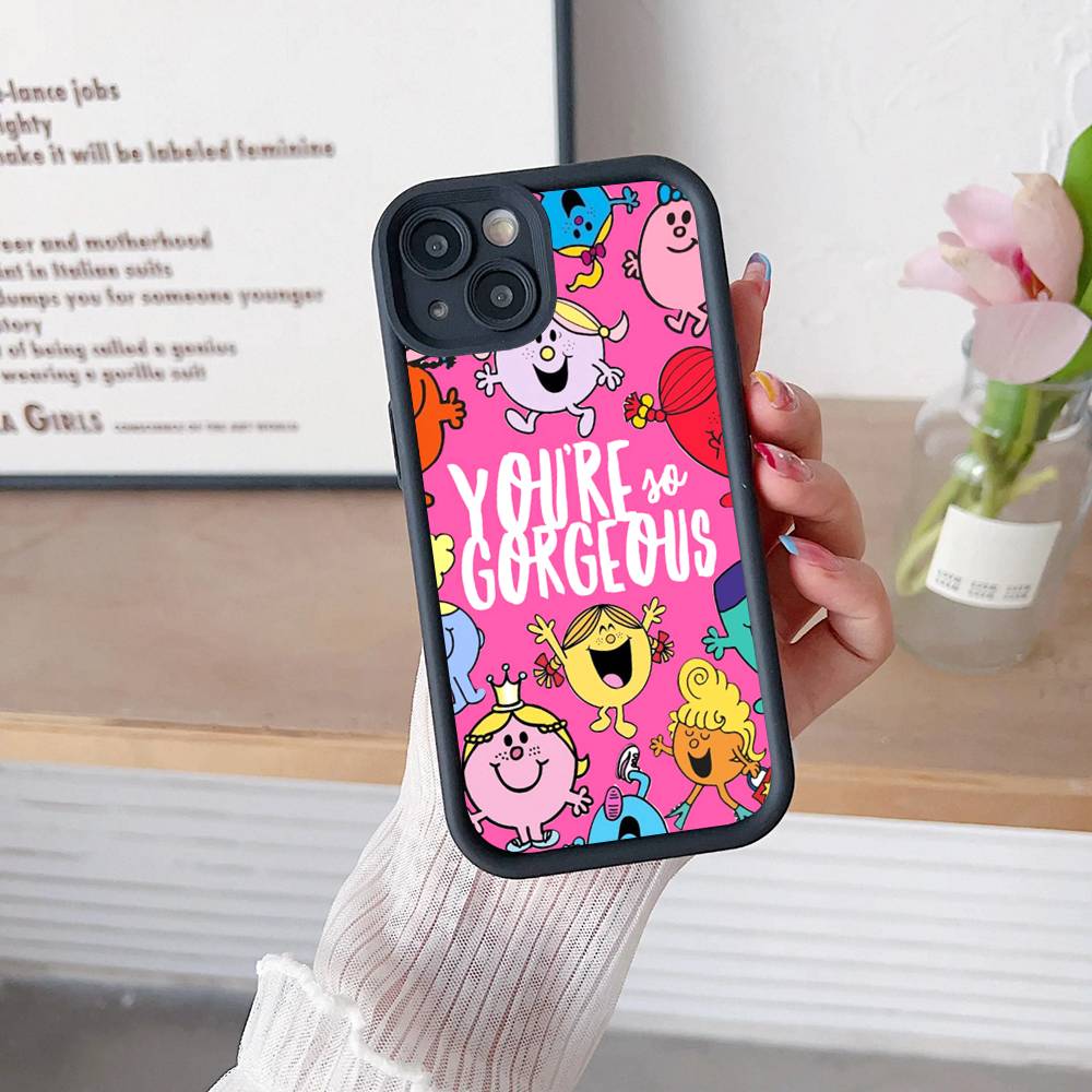 

Gifts Mr Men And Little MisS For IPhone 17 16 15 14 13 12 11 Pro Max Plus Phone Case Covers iPhone 13