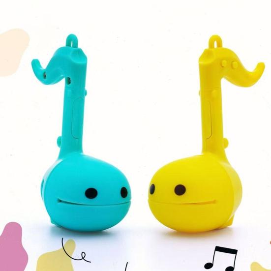 Electronic Musical Tadpole Toy Cute Keychain Sensory Instrument with Funny Sounds & Light Portable Travel Fidget Toy for Kids Stocking Stuffer