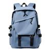 Unisex Solid Color Backpack, Large Capacity 15 Inch Laptop Rucksack Casual for School Work Commute Travel Daily Outing