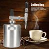 Coffee Keg Cold Brew Coffee Maker Stainless Steel Keg Nitrogen Coffee Machine Dispenser System Kit Nitrogen Coffee Machine