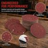 100pcs 8 Holes Dust Extraction Polishing Sandpaper Discs Sandpaper Sheet  Automotive Finishing