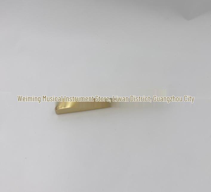 Metal Alloy Guitar Nut and Bridge Saddle Set (72/76*3*7.8-6.9mm) for Folk Guitar