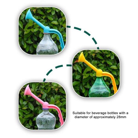 Long-Spout Spray Head Bottle Cap Watering Spout Spray Bottle Shower Head Compatible