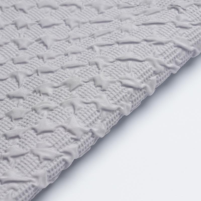 100cm*137cm Colorful PU Leather Waterproof Quilt Fabric Embossed Polyester Cotton Fabric for Clothing Leather Bag