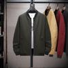 Large Standing Collar Jacket Casual Plus Fat Oversized Jacket Thin Baseball Collar Jacket