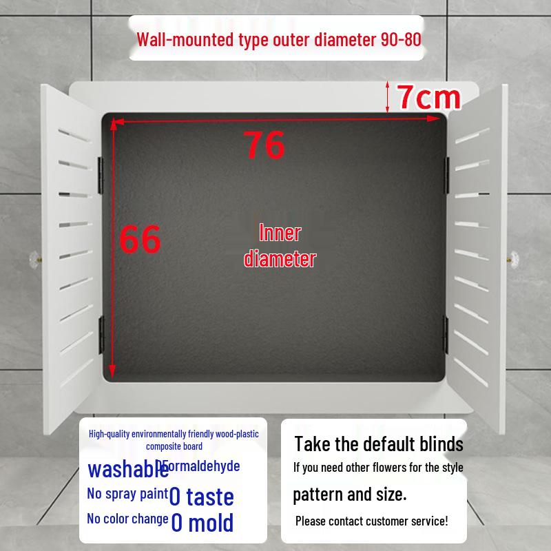 Ultra-Thin Radiator Valve & Manifold Cover: Space-Saving Underfloor Heating Solution