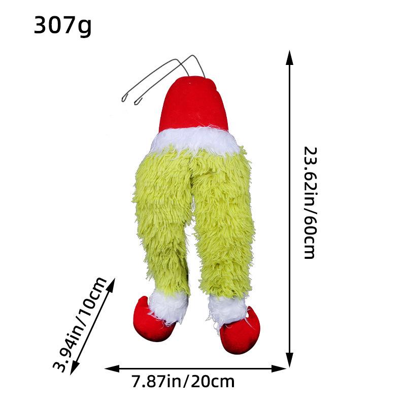 Grinch Vánoční Zelený Šašek Plyšová Hračka