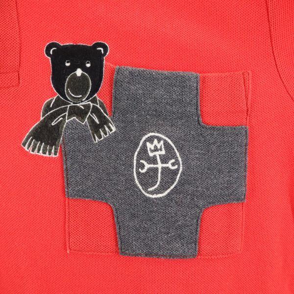 Castelbajac Sport Golf Long Sleeve Polo Shirt 1 Red Men's Used