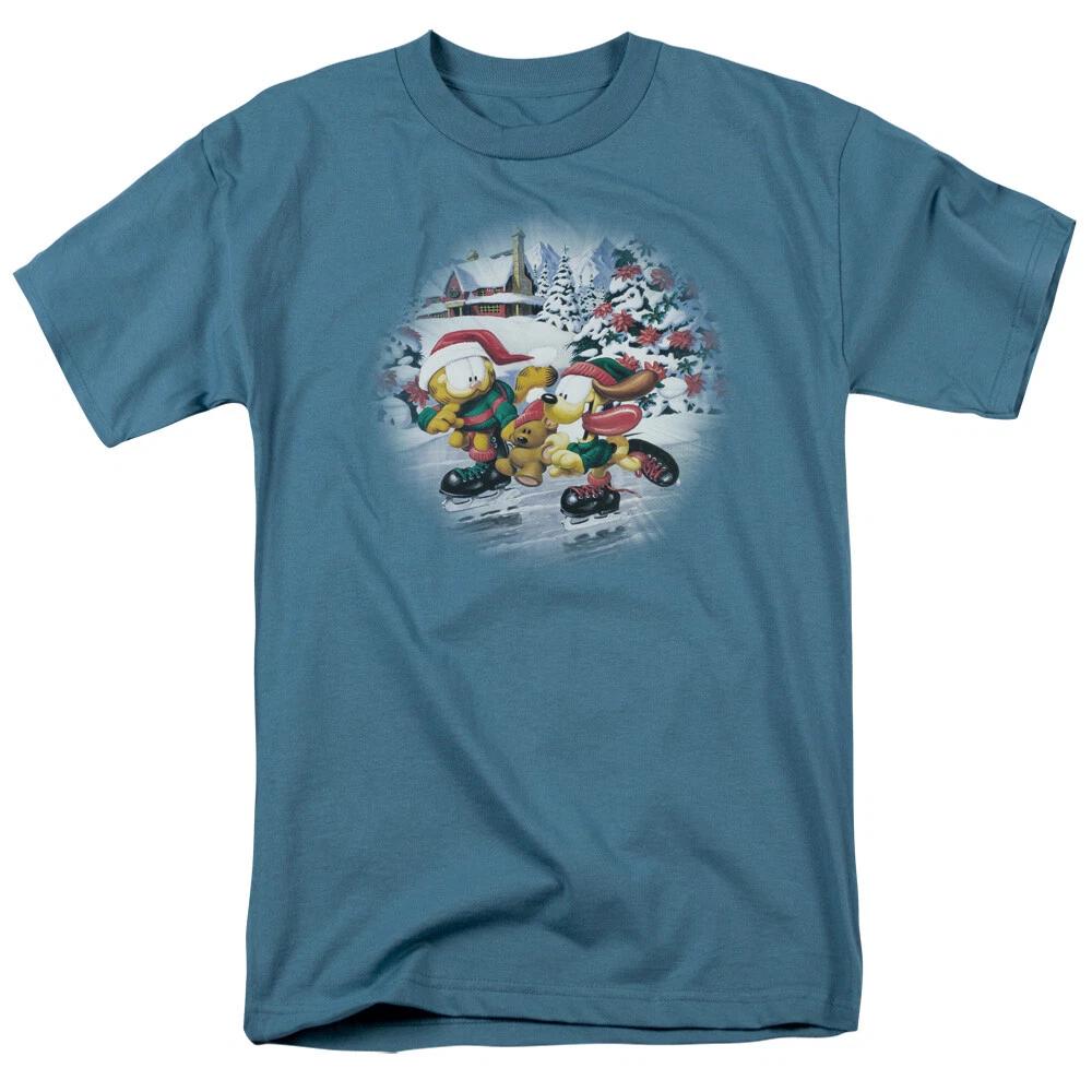 Garfield  Ice Skating  T-Shirt - Adult, Child S