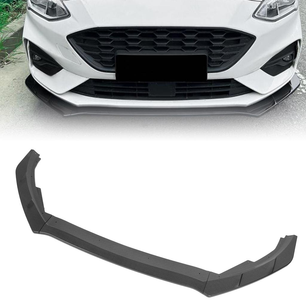 Front Bumper Lip Spoiler   Improve Sporty Appearance Bumper Lip Body Kit for   MK4 ST Line 2019 to 2022