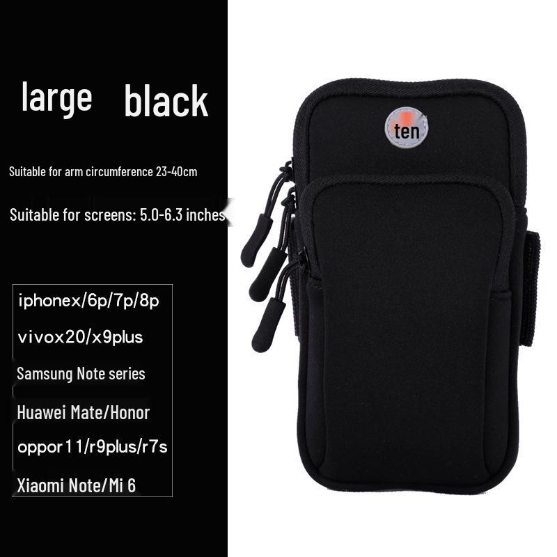 Waterproof Unisex Running Armband - Lightweight Sports Wrist Phone Pouch
