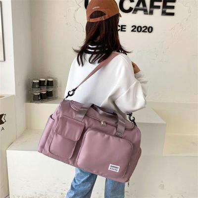 Large Capacity Travel Handbag: Ideal for Casual, Business, Outdoor Sports, with Wet/Dry Separation & Crossbody Feature.