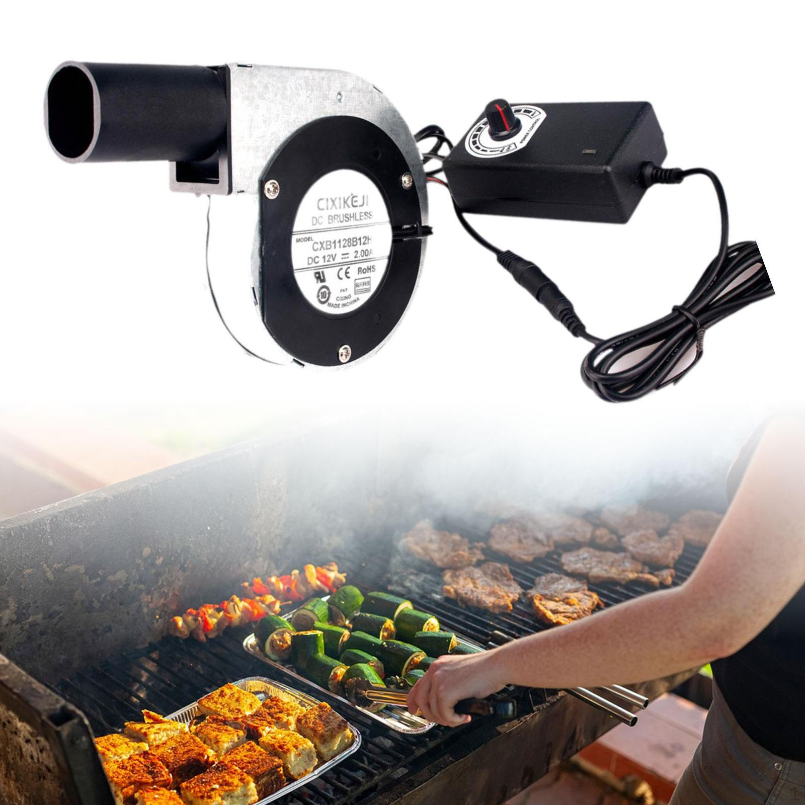 

Barbecue Air Blower Stable Portable BBQ Fan for Hiking Camping Grill