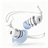 Swimming Earplugs with Cord Waterproof Swim Soft Silicone Flanged Earplug for
