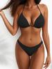 Dámské bikiny Sexy halter plavky Plážové oblečení