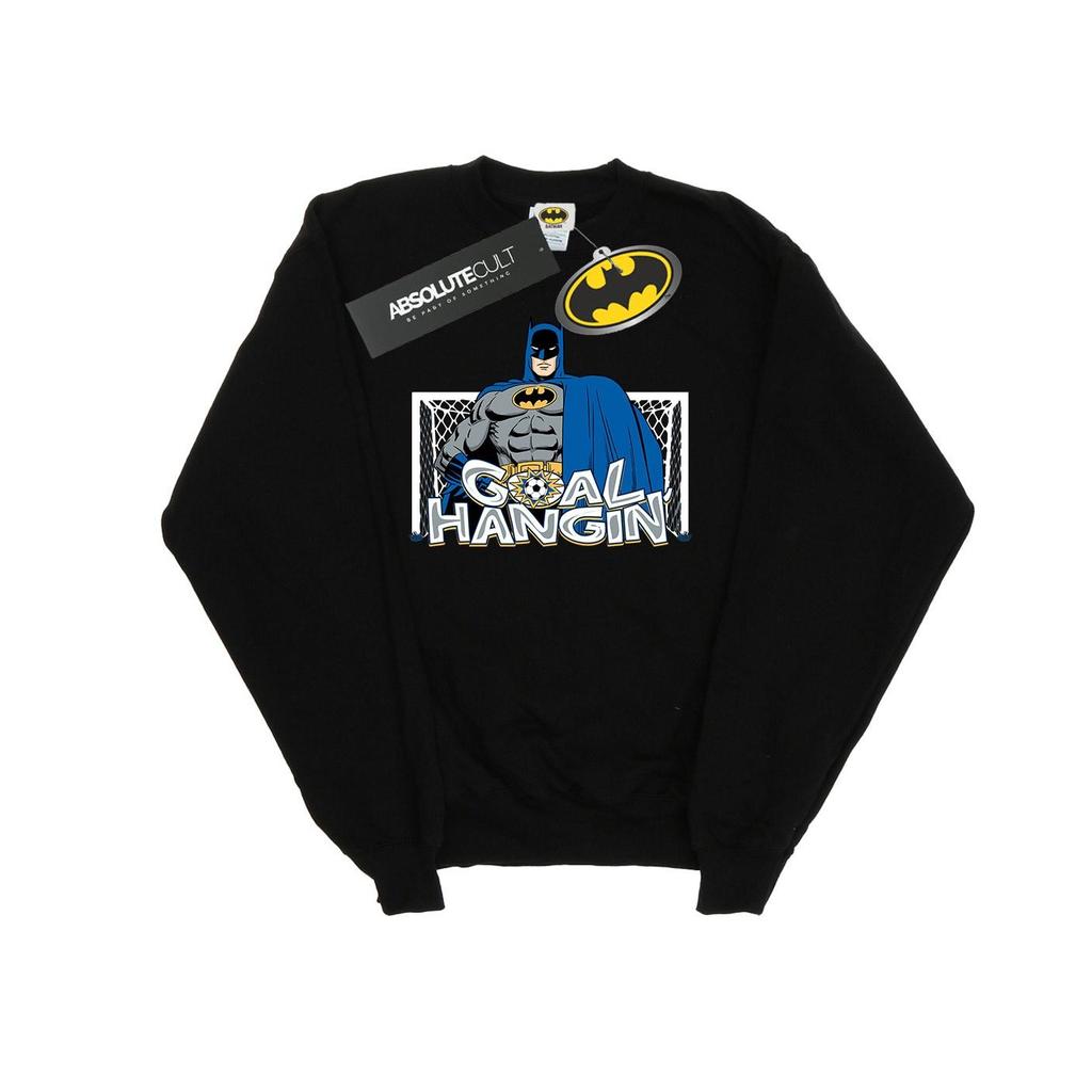 DC Comics Womens/Ladies Batman Football Goal Hangin´ Sweatshirt