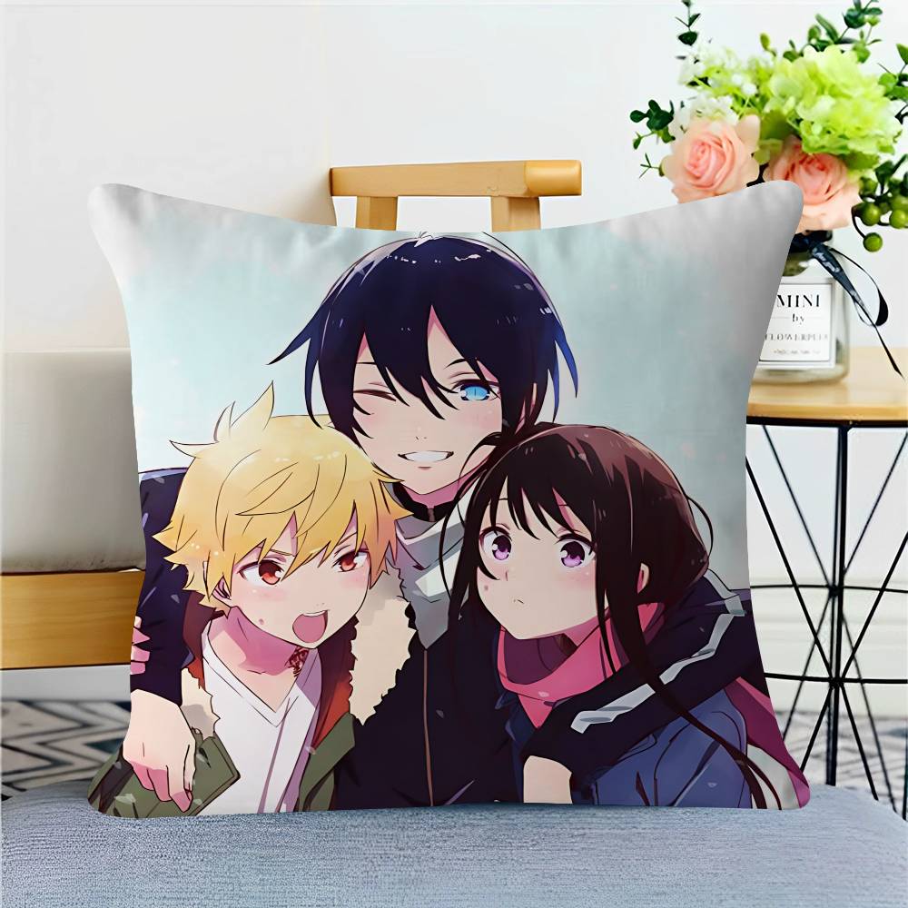 Anime N-Noragami Personalized Pillow Dust Cover Bedroom Kids Party Decoration Pillowcase Birthday Children Gift