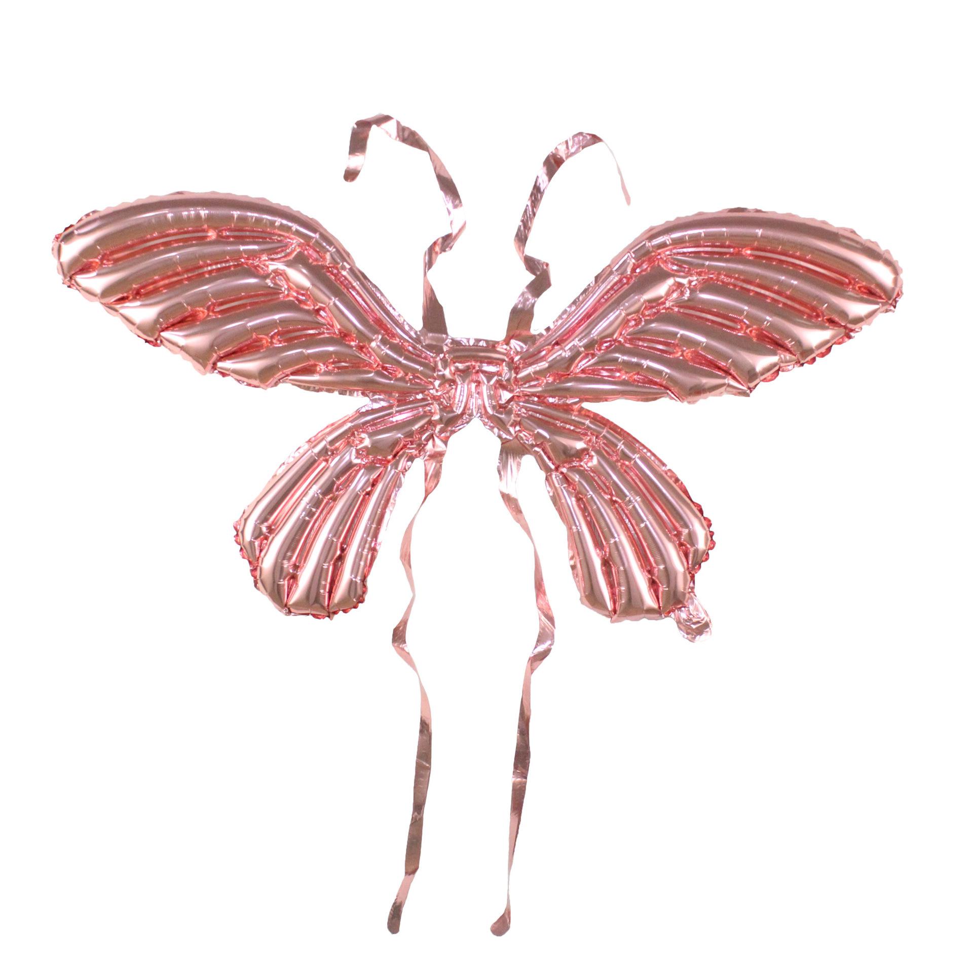 Маленький Ангел-Бабочка: Надувной светящийся шар-крыло - Украшение для дня рождения девочки-феи и для уличной торговли