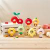 TOP TOY Crayon Shin-chan [Fruit House] Series Plush Pendant [1 Piece] Gachapon Blind Box Figure Plastic Model Premium Toy PVC Soft Vinyl Shin-chan
