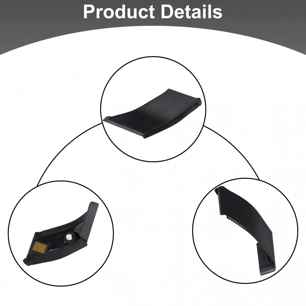 Black ABS Right A Pillar Trim Panel Cover for Toyota For RAV4 2019 2023