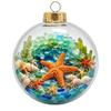 Themed Christmas Tree Ornaments Set of 10, Unlit Hanging Pendant Decorations for Holiday Tree