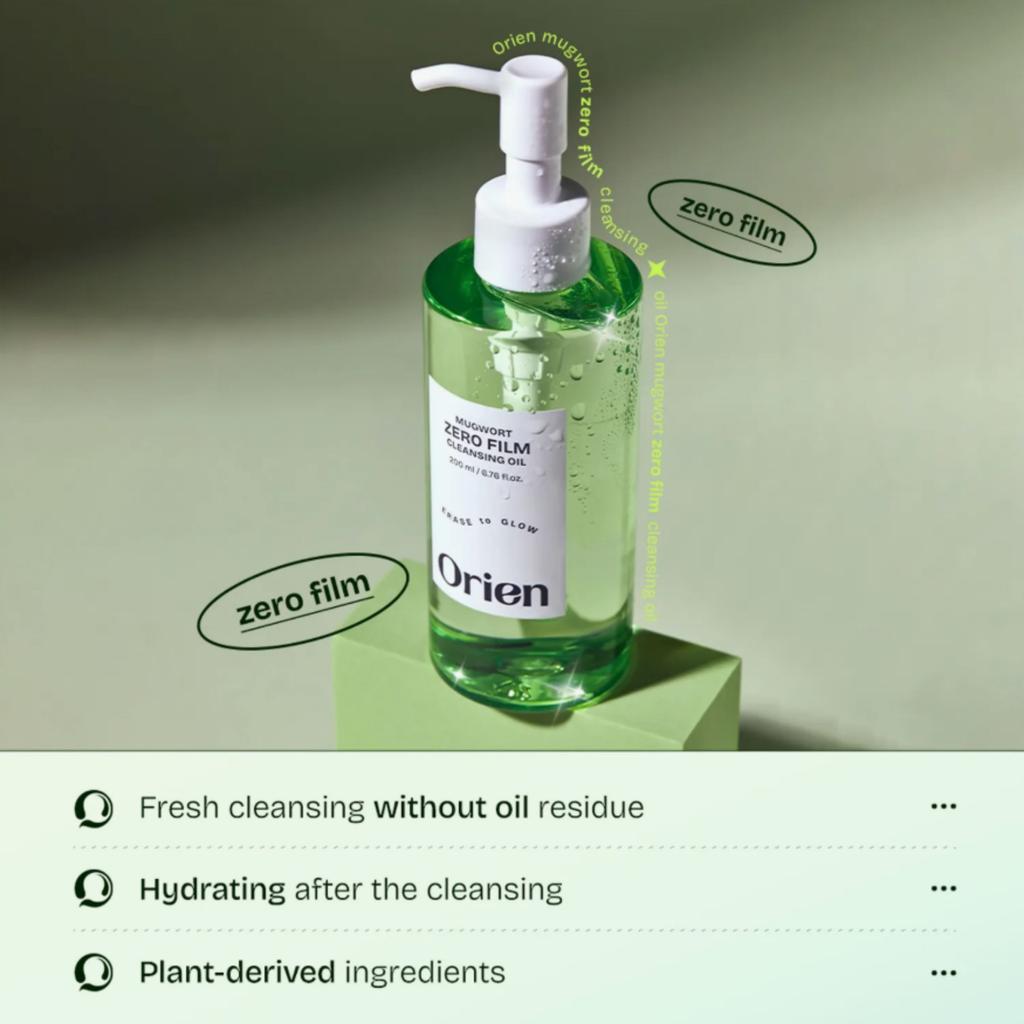 ORIEN Mugwort Zero Film Cleansing Oil 200ml