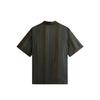 Kith Seersucker Boxy Collared Overshirt Stadium Men Tops Green KHM033372-302