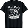 Black Death European Tour, Plague Rat Medieval History Goth T-Shirt