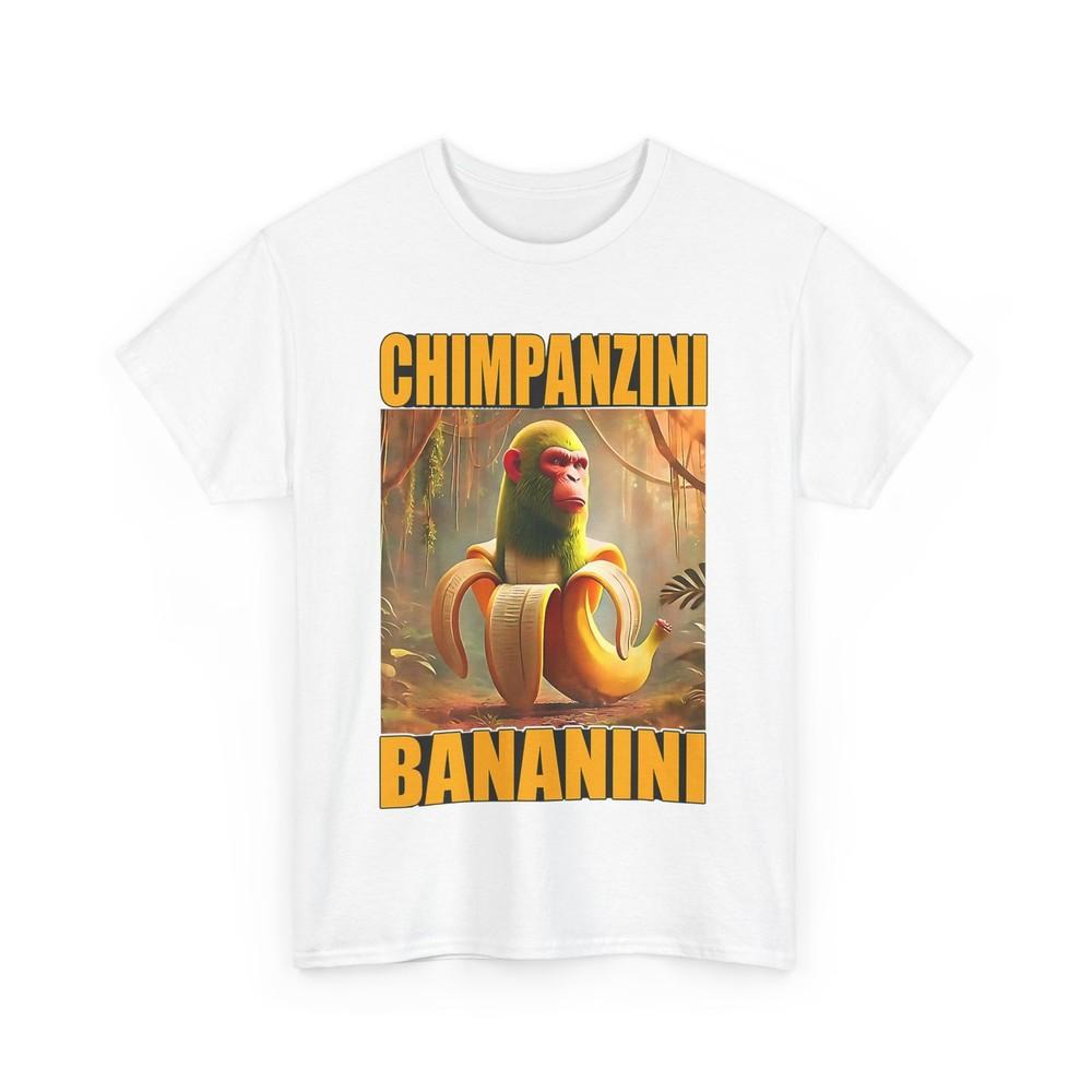 Chimpanzini Bananini Italian Brainrot Meme Funny Tshirt Unisex T-Shirt XXL