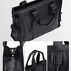 Herren Aktentasche Handtasche Großvolumige Lässige Dokumententasche Horizontale Laptoptasche