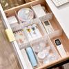 Latest Models 10Pieces Adjustable Drawer Dividers Durable Storage Organizer for Cosmetic Socks Underwear Clothes for Cabinets