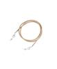 Zoff Glasses and Mask Cord Stylish Glasses Eyeglass Eyeglass Holder 2-Way (Eyeglasses Chain) (Brown (Beige)) Cord, Chain, [CORD_CODY_BE CORD-CODY-BE]