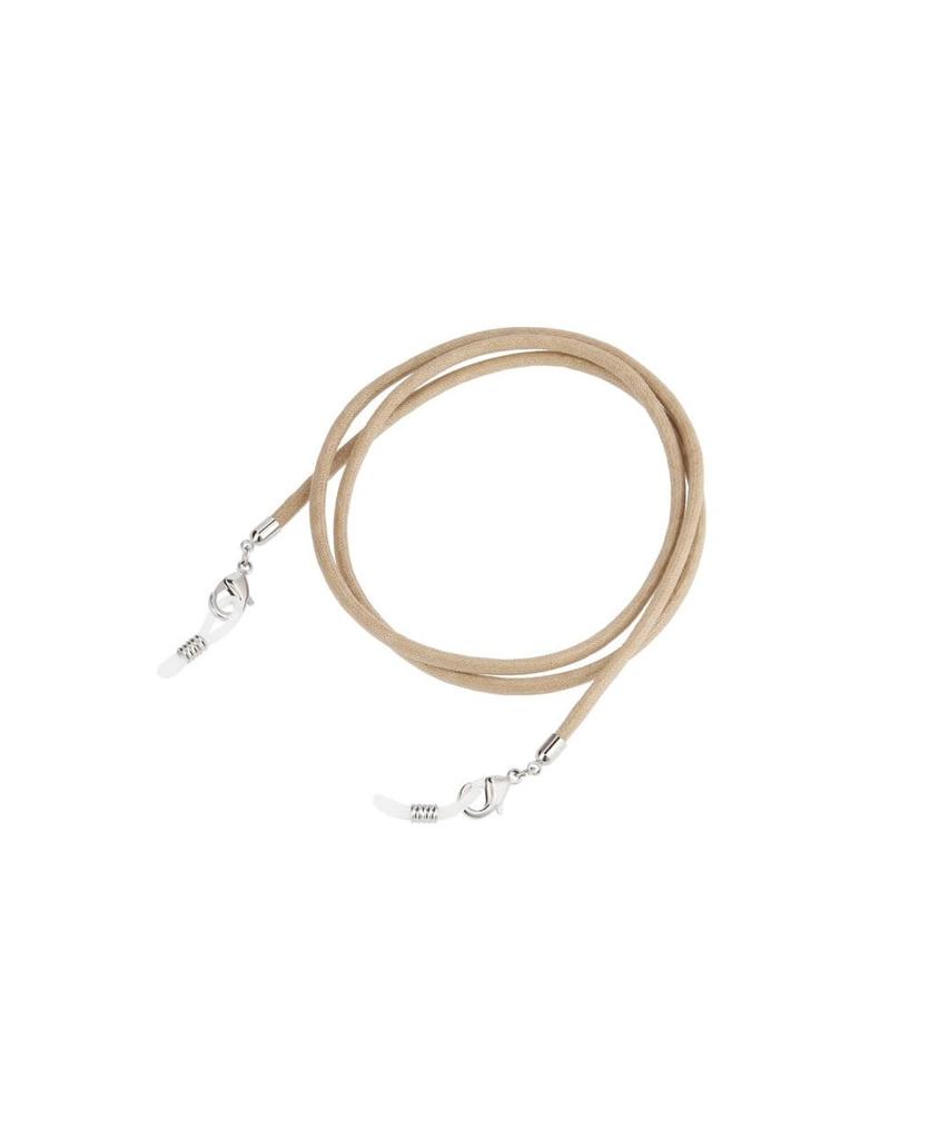 Zoff Glasses and Mask Cord Stylish Glasses Eyeglass Eyeglass Holder 2-Way (Eyeglasses Chain) (Brown (Beige)) Cord, Chain, [CORD_CODY_BE CORD-CODY-BE]
