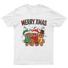 Merry Xmas Gingerbread Christmas TShirt Unisex Gift Retro Funny Unisexs