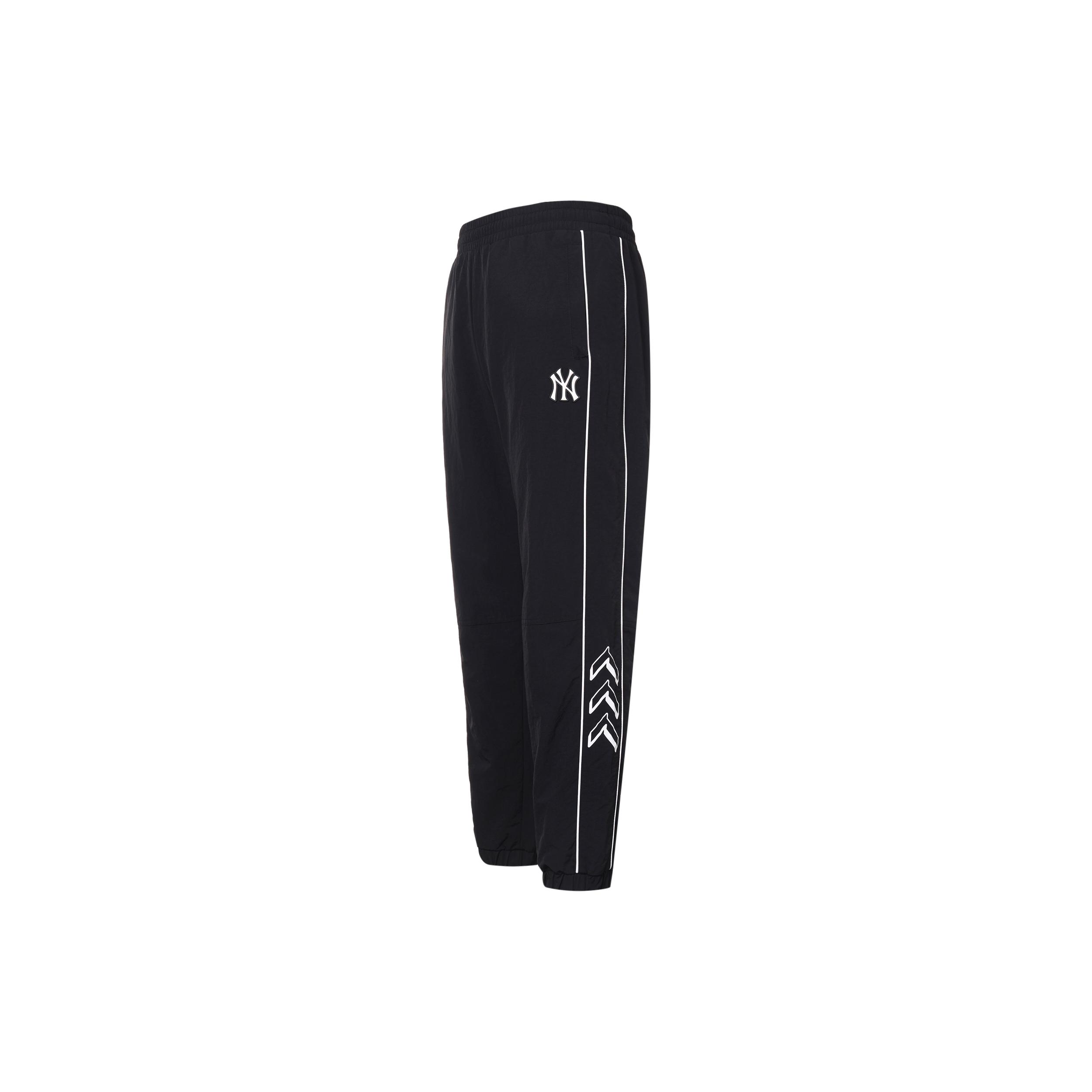 

New MLB New York Yankees Casual Pants Unisex Black 31WPU6111-50L XS