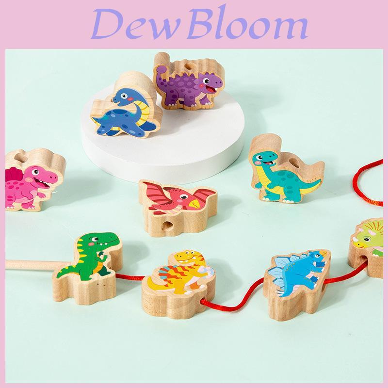 Creative Dinosaur Traffic Ocean Stacking Blocks For Kids Educational Toy Wooden Balance Game Baby Early Learning