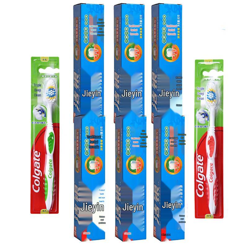 Набор зубной пасты и зубной щетки Colgate Family для ухода за деснами