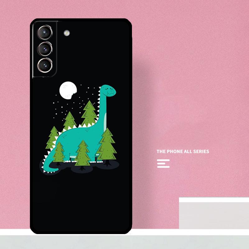 Cute Dino Aesthetic Dinosaur Phone Case For Samsung Galaxy S24 Ultra S20 S21 S22 S23 S25 Plus S9 S10 S24 FE Cover Coque