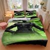 3-teiliges Nova-Futuristic-Warrior-Kostüm-Heimdekorations-Bettwäscheset – Universelles Dreiteiler-Set für Schlafzimmer, Gästezimmer, Wohnzimmer, Hotel – Perfekt für