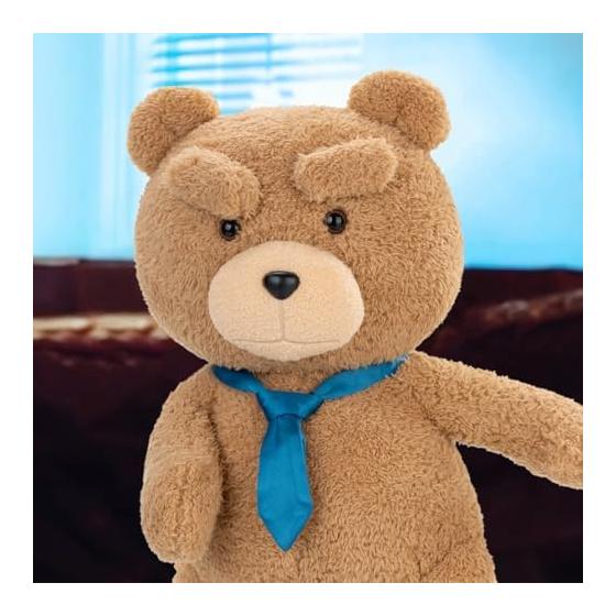 [POP MART Official Store] Ted2 Ted Action Stuffed Toy Pop Mart Stuffed Doll Toy Soft Vinyl Doll Key Chain Blind Doll Gift Push Activity Popma Genuine