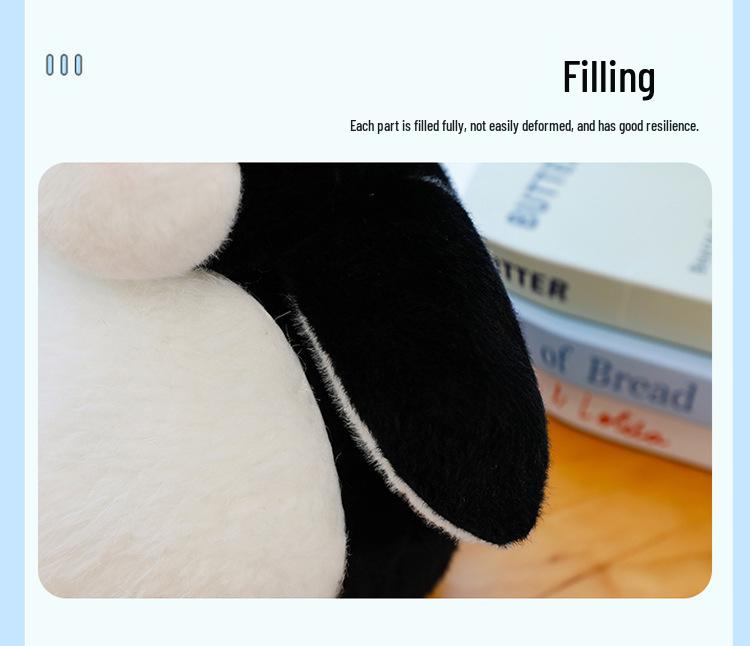 Aquarium Black & White Penguin Plush Toy - Customizable Children's Doll